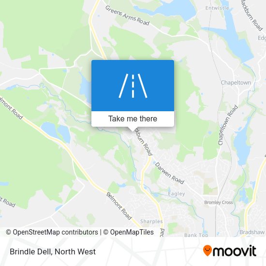 Brindle Dell map