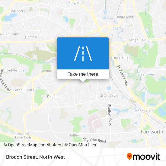 Broach Street map