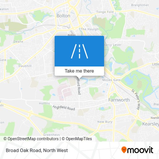 Broad Oak Road map