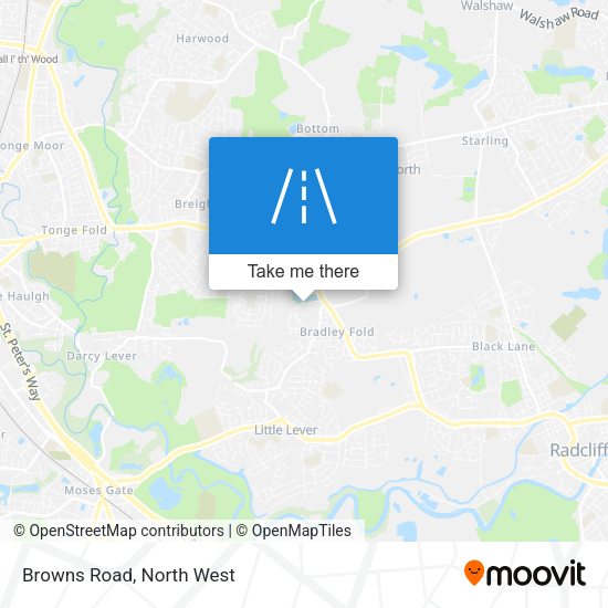 Browns Road map