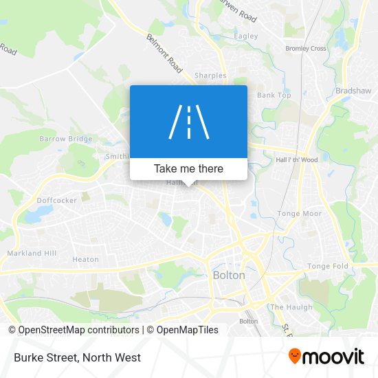 Burke Street map