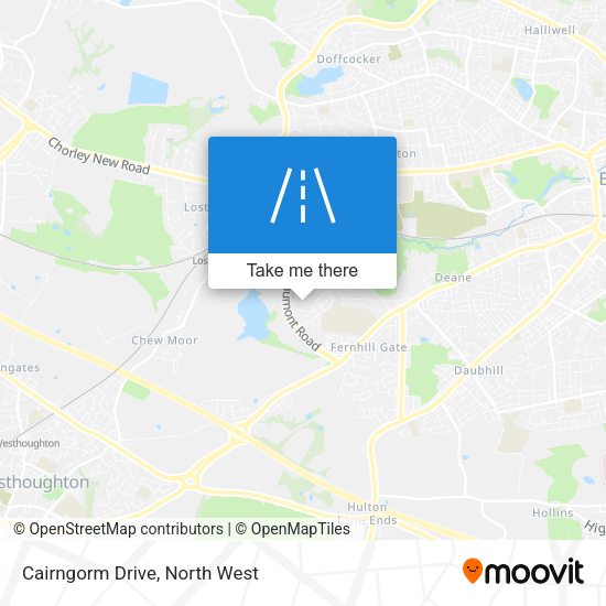 Cairngorm Drive map
