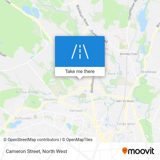 Cameron Street map