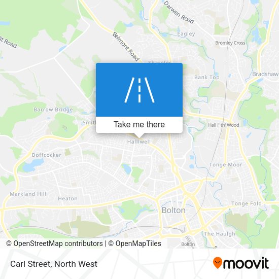 Carl Street map