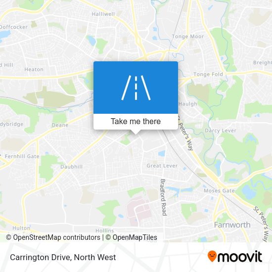Carrington Drive map