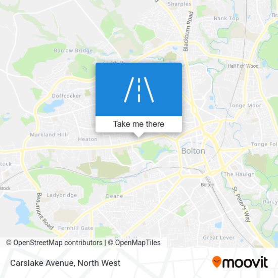Carslake Avenue map