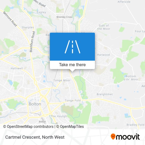 Cartmel Crescent map