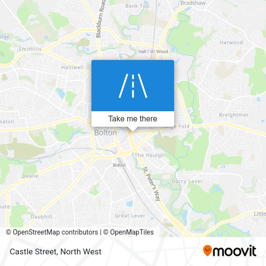 Castle Street map