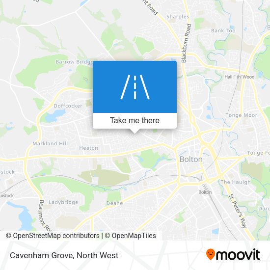 Cavenham Grove map