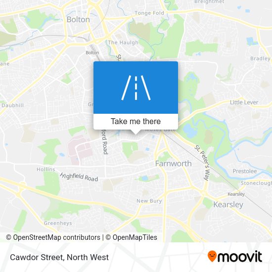 Cawdor Street map