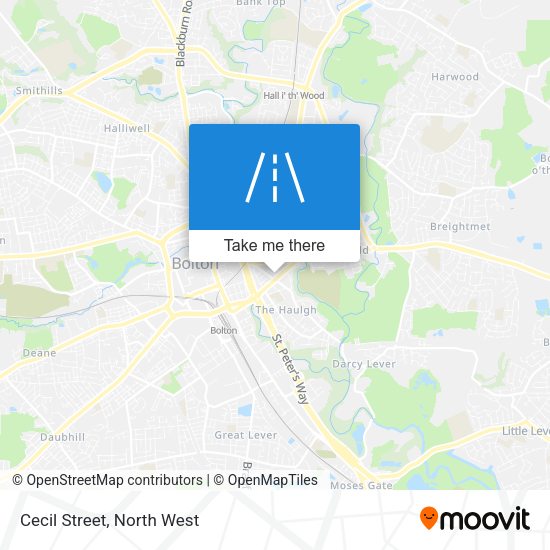 Cecil Street map