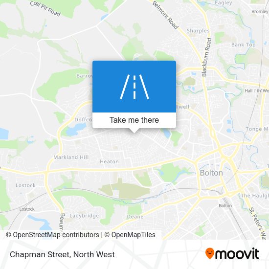 Chapman Street map