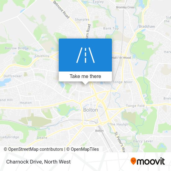 Charnock Drive map