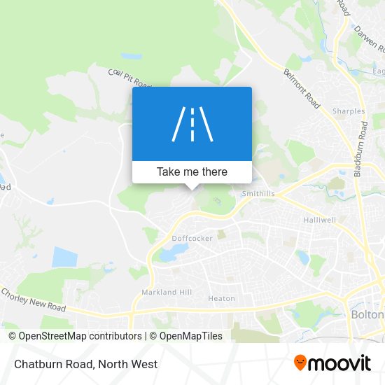 Chatburn Road map