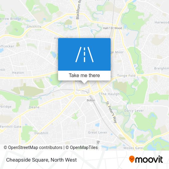 Cheapside Square map