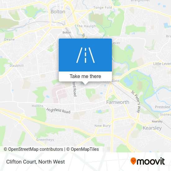 Clifton Court map