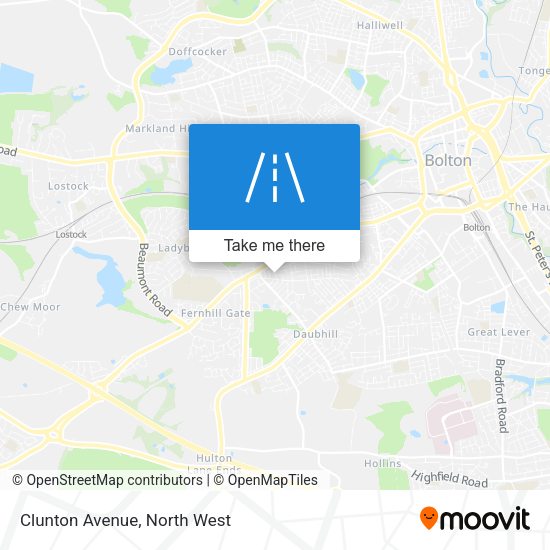 Clunton Avenue map
