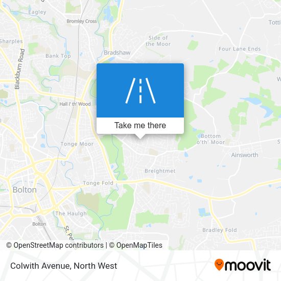Colwith Avenue map