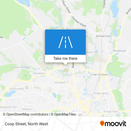 Coop Street map