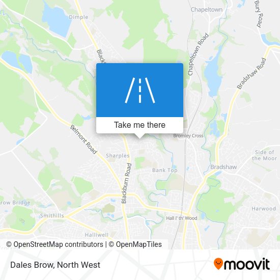 Dales Brow map