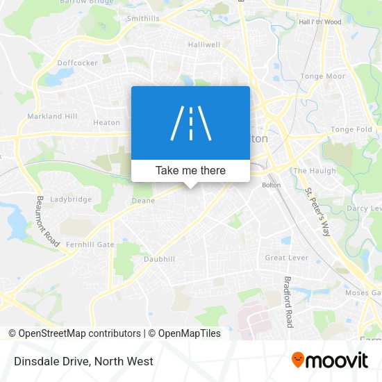 Dinsdale Drive map