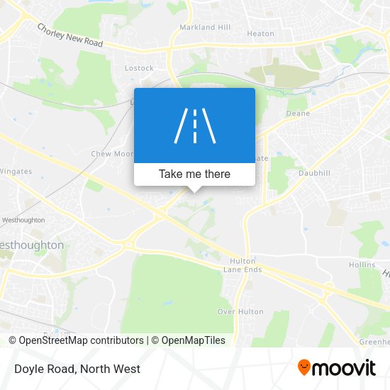 Doyle Road map