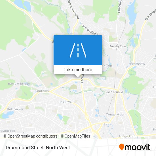 Drummond Street map