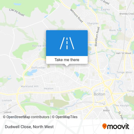 Dudwell Close map