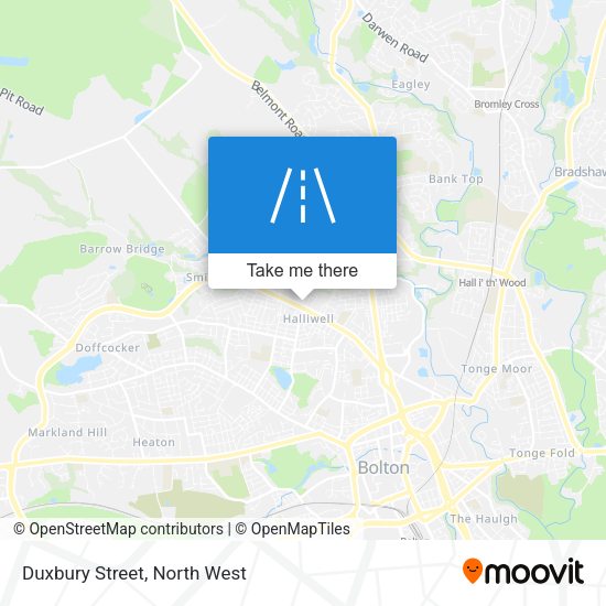 Duxbury Street map