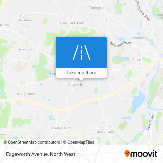 Edgeworth Avenue map