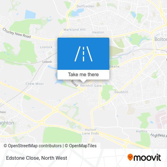 Edstone Close map