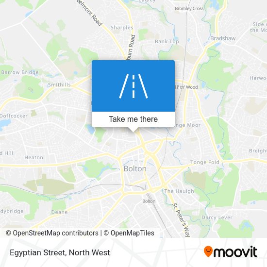 Egyptian Street map