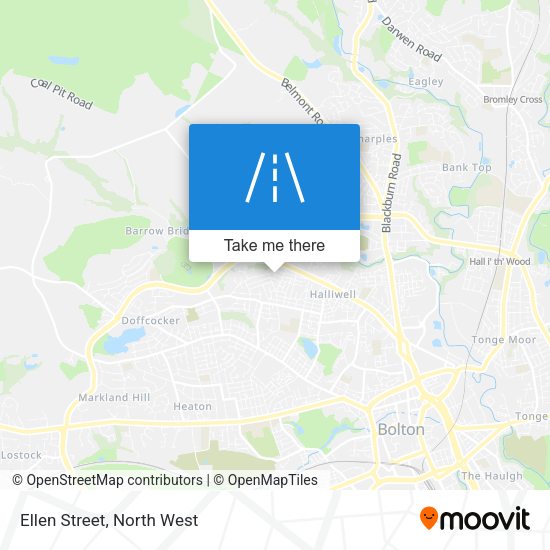Ellen Street map
