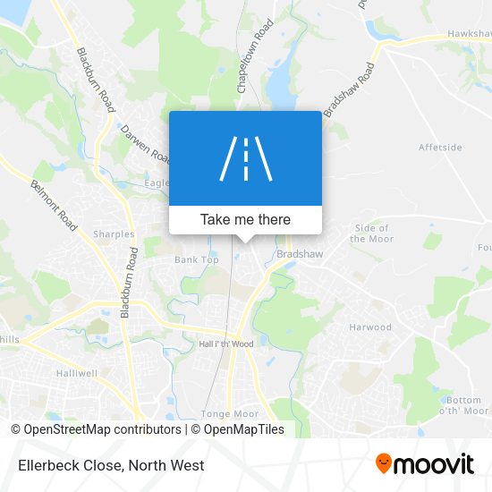 Ellerbeck Close map