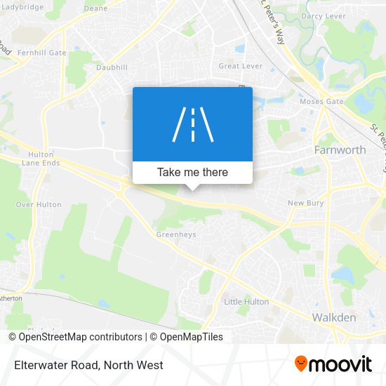 Elterwater Road map