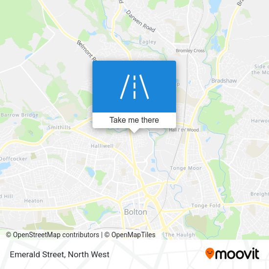 Emerald Street map
