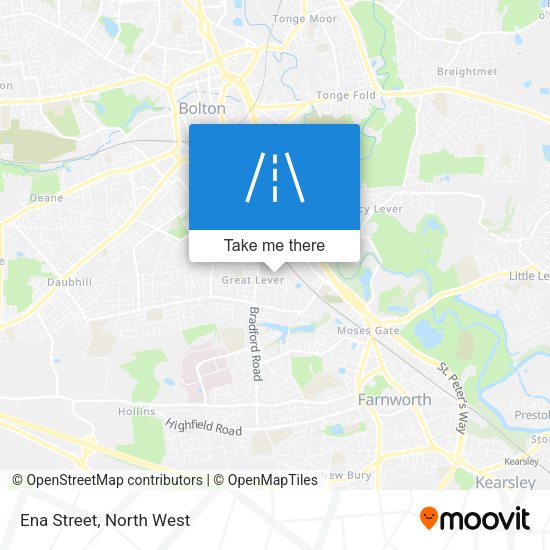 Ena Street map