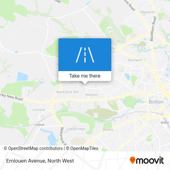 Ernlouen Avenue map