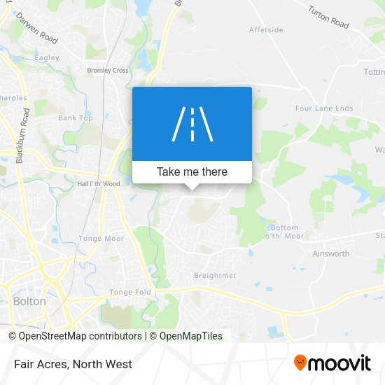 Fair Acres map