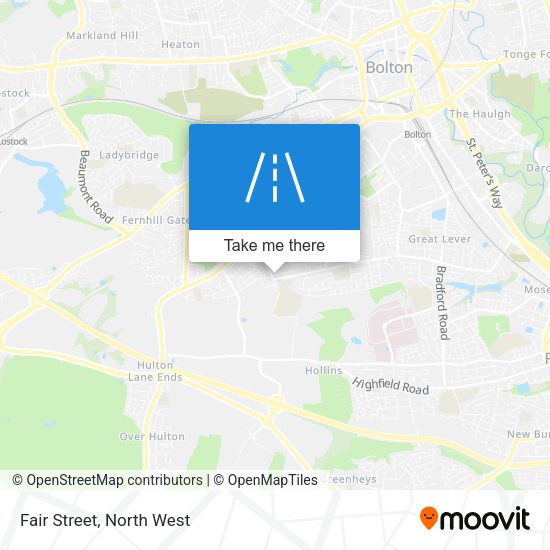 Fair Street map