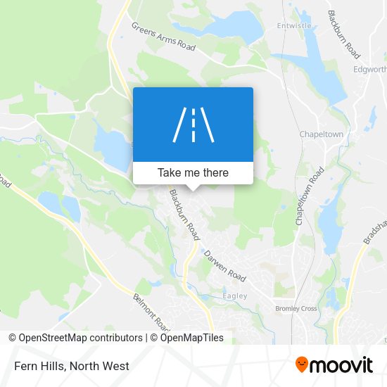 Fern Hills map