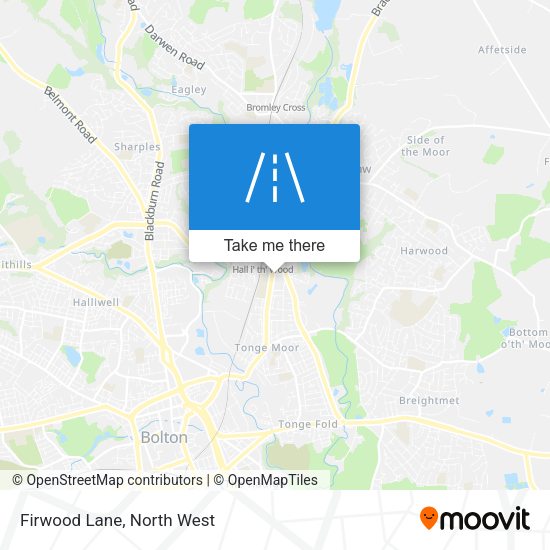Firwood Lane map