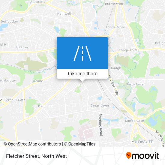 Fletcher Street map