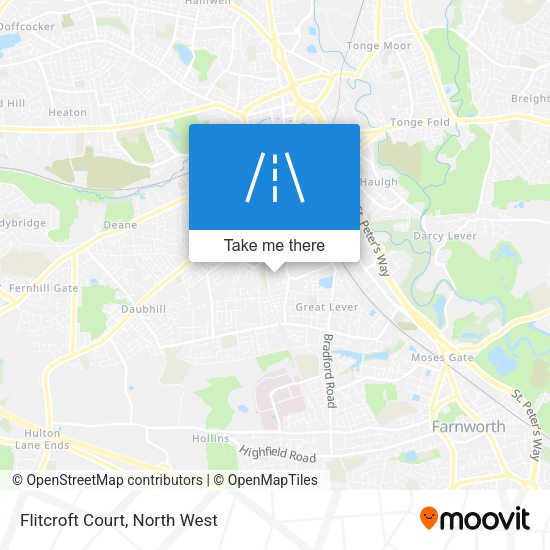 Flitcroft Court map