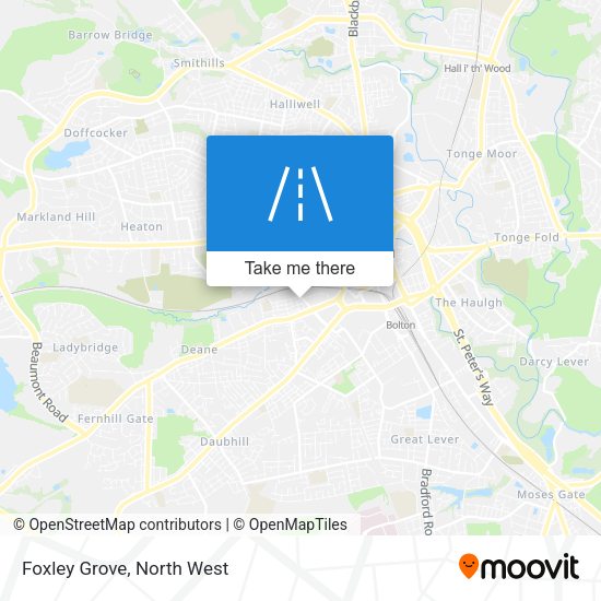 Foxley Grove map