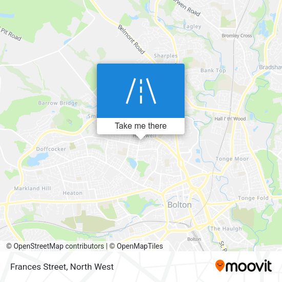 Frances Street map