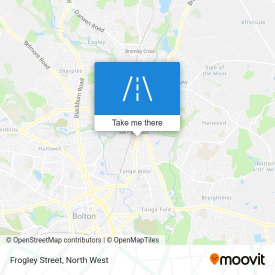 Frogley Street map