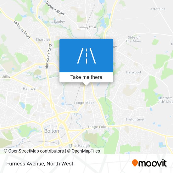 Furness Avenue map