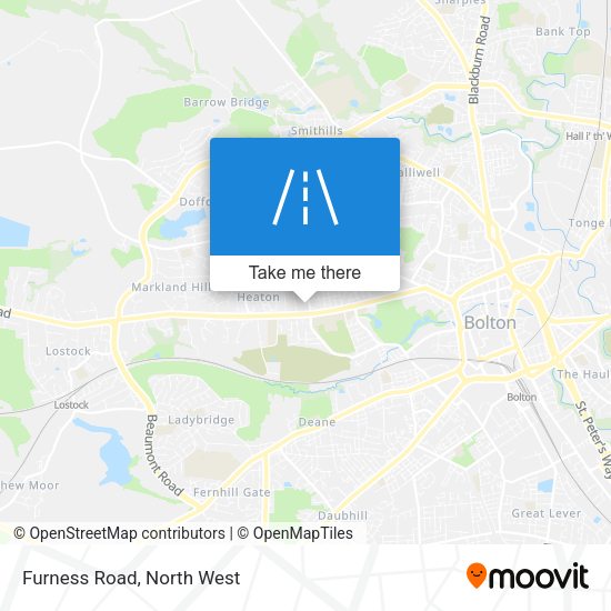 Furness Road map