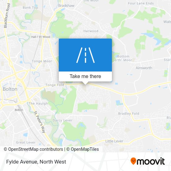 Fylde Avenue map